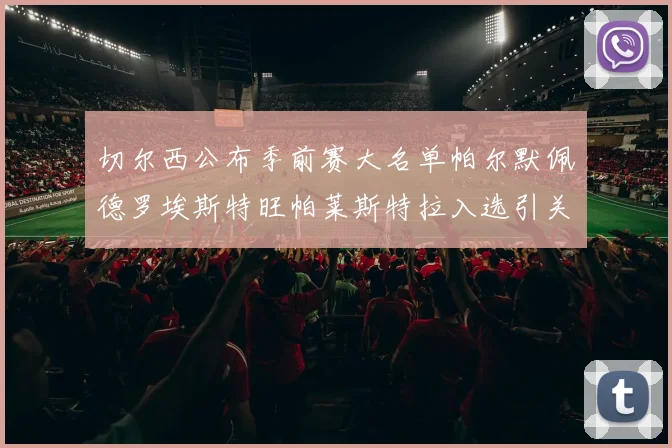 切尔西公布季前赛大名单帕尔默佩德罗埃斯特旺帕莱斯特拉入选引关注